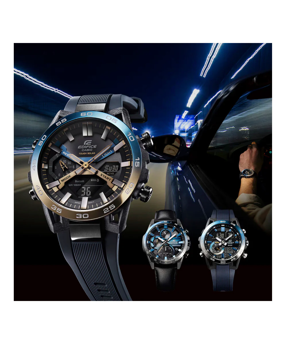 RELOJ PARA HOMBRE CASIO EDIFICE ECB-40NP-1ADF -AZUL - Image 6