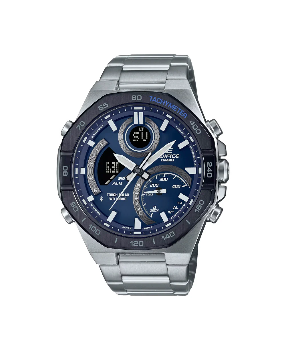 RELOJ PARA HOMBRE CASIO EDIFICE ECB-950DB-2ADF -AZUL
