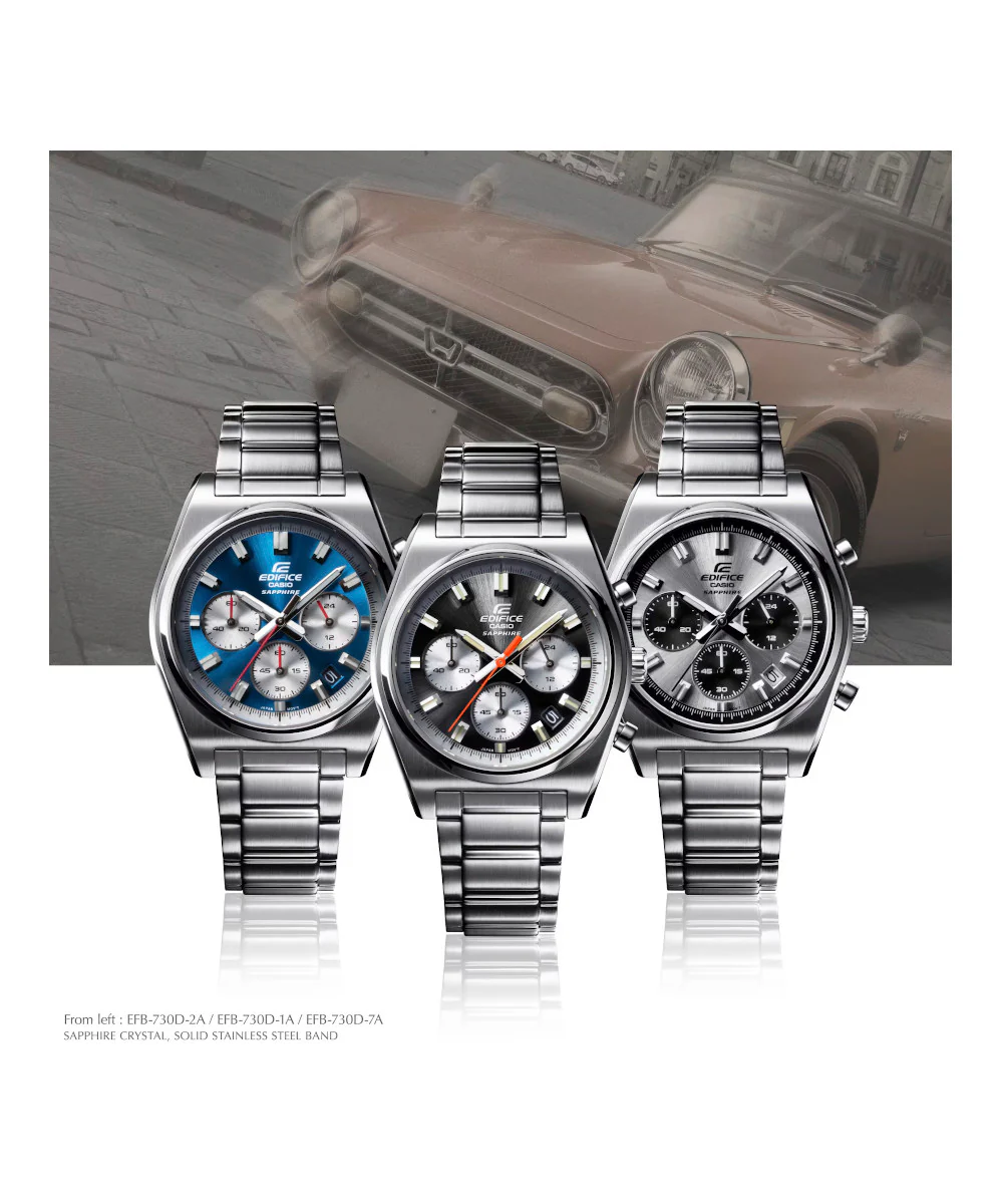 RELOJ PARA HOMBRE CASIO EDIFICE EFB-730D-2AVUDF -AZUL - Image 7