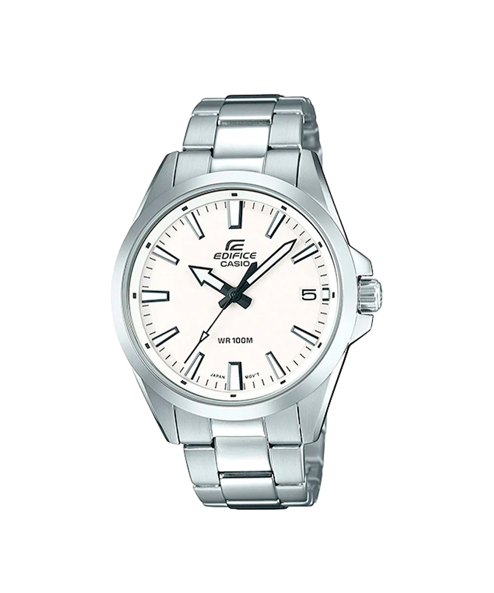RELOJ PARA HOMBRE CASIO EDIFICE EFV-100D-7AVUDF -BLANCO