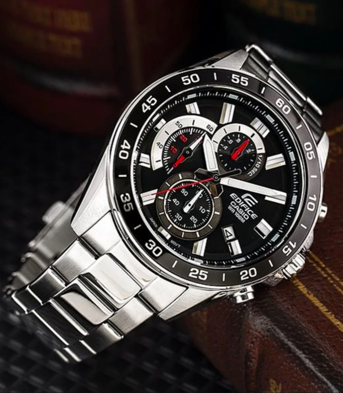 RELOJ PARA HOMBRE CASIO EDIFICE EFV-550D-1AVUDF -NEGRO - Image 4