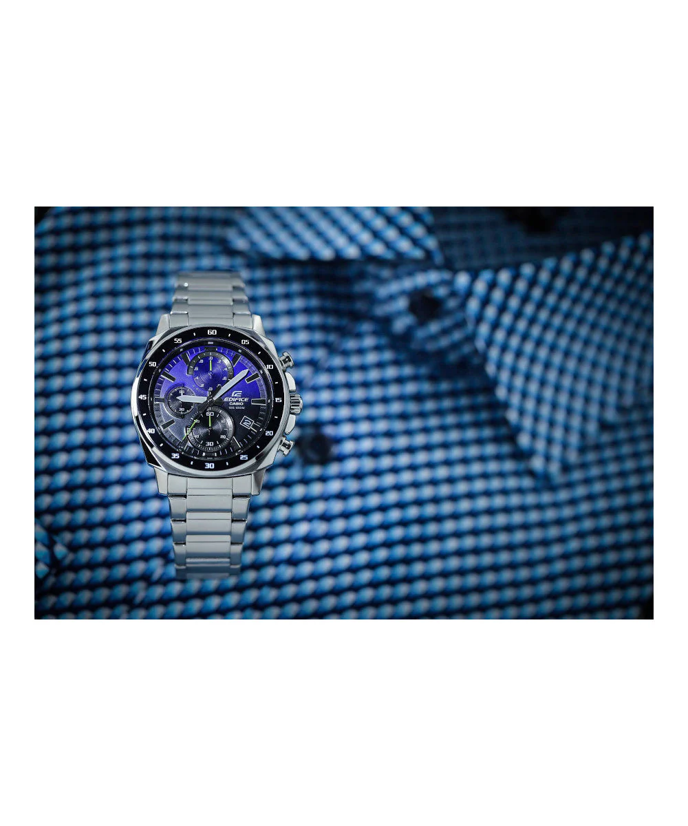 RELOJ PARA HOMBRE CASIO EDIFICE EFV-600D-2AVUDF -AZUL - Image 2