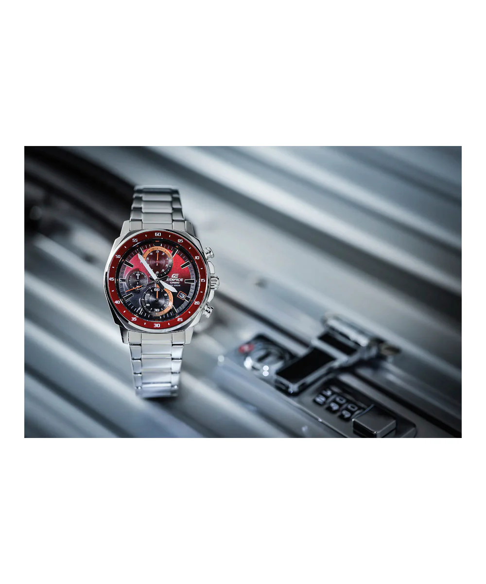 RELOJ PARA HOMBRE CASIO EDIFICE EFV-600D-4AVUDF -ROJO - Image 3