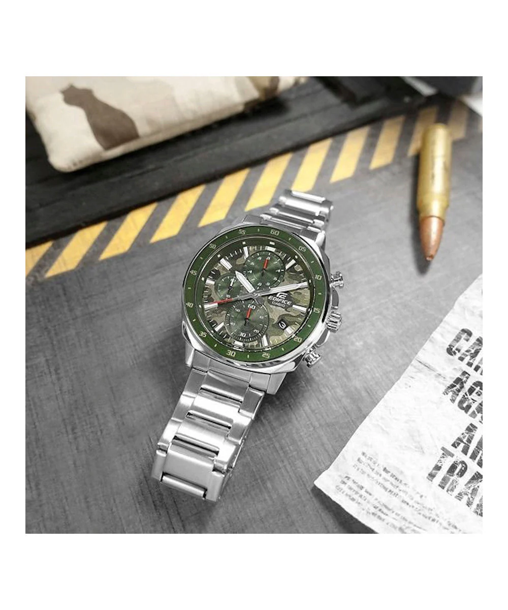 RELOJ PARA HOMBRE CASIO EDIFICE EFV-600D-3CVUDF -VERDE - Image 2