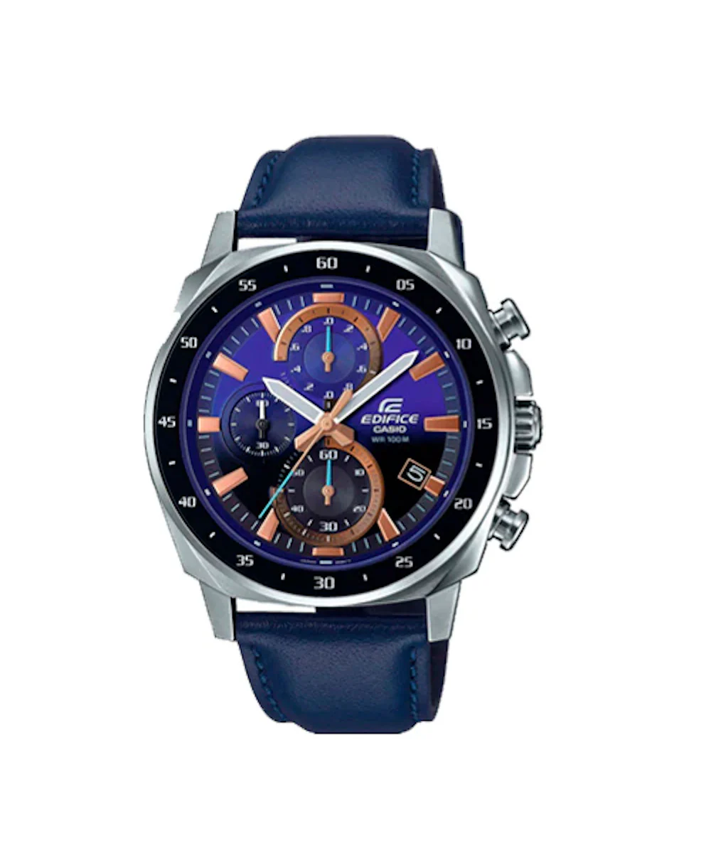 RELOJ PARA HOMBRE CASIO EDIFICE EFV-600L-2AVUDF -AZUL