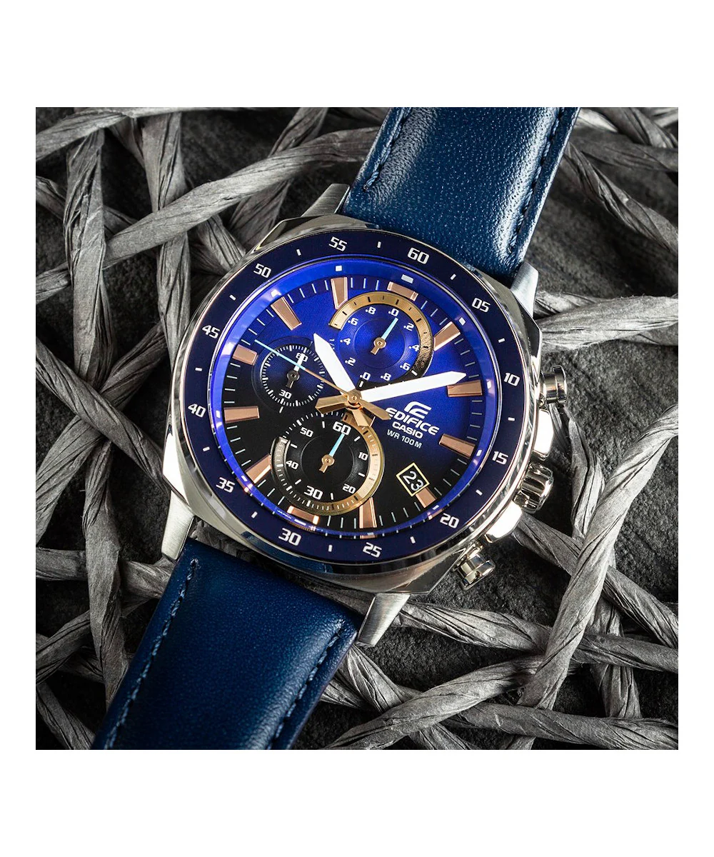 RELOJ PARA HOMBRE CASIO EDIFICE EFV-600L-2AVUDF -AZUL - Image 2