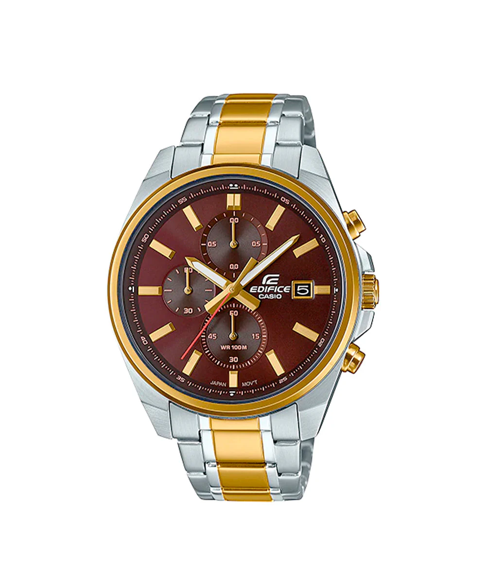 RELOJ PARA HOMBRE CASIO EDIFICE EFV-610SG-5AVUDF -ROJO