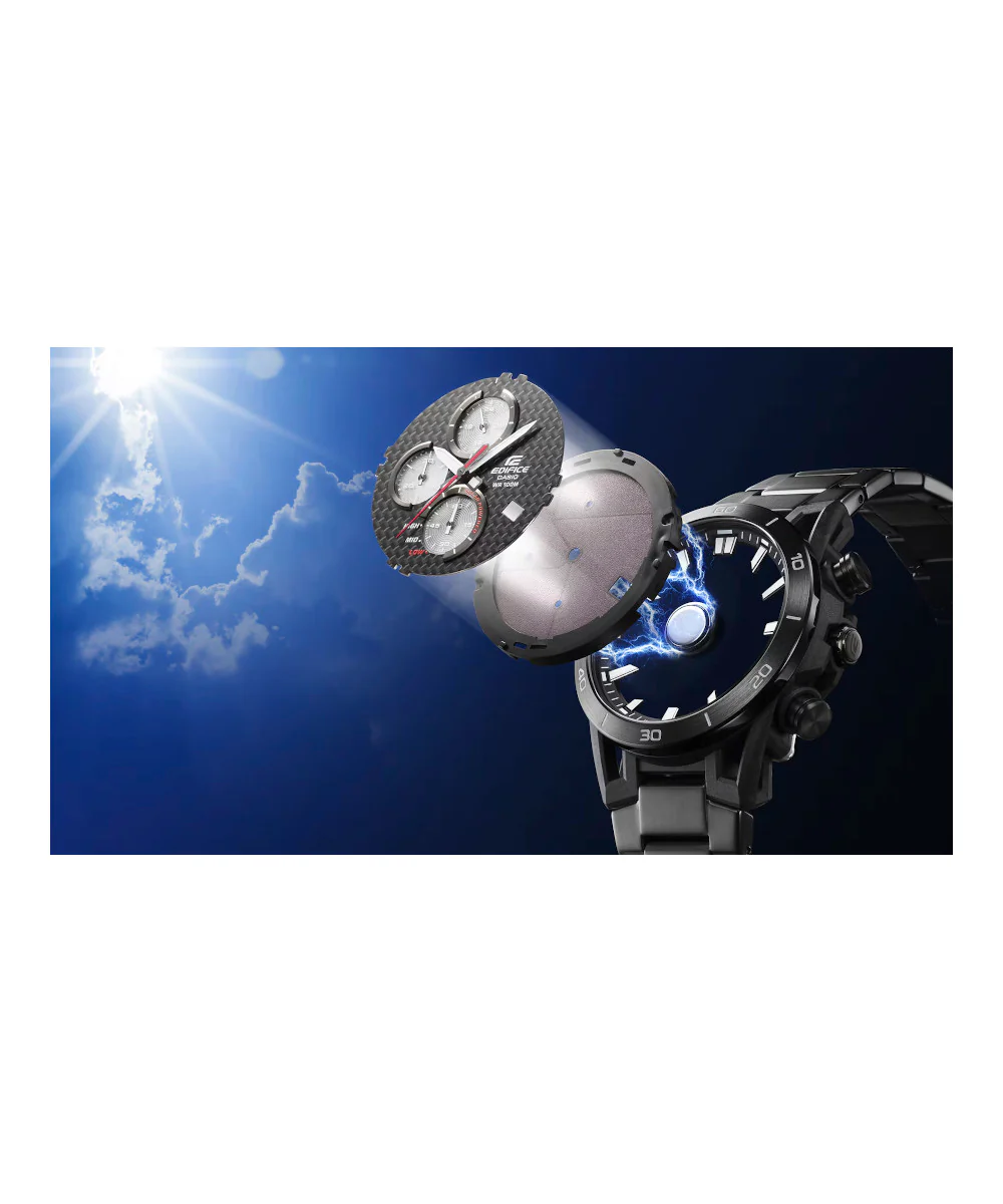 RELOJ PARA HOMBRE CASIO EDIFICE EQS-960PB-1AVUDF -NEGRO - Image 3