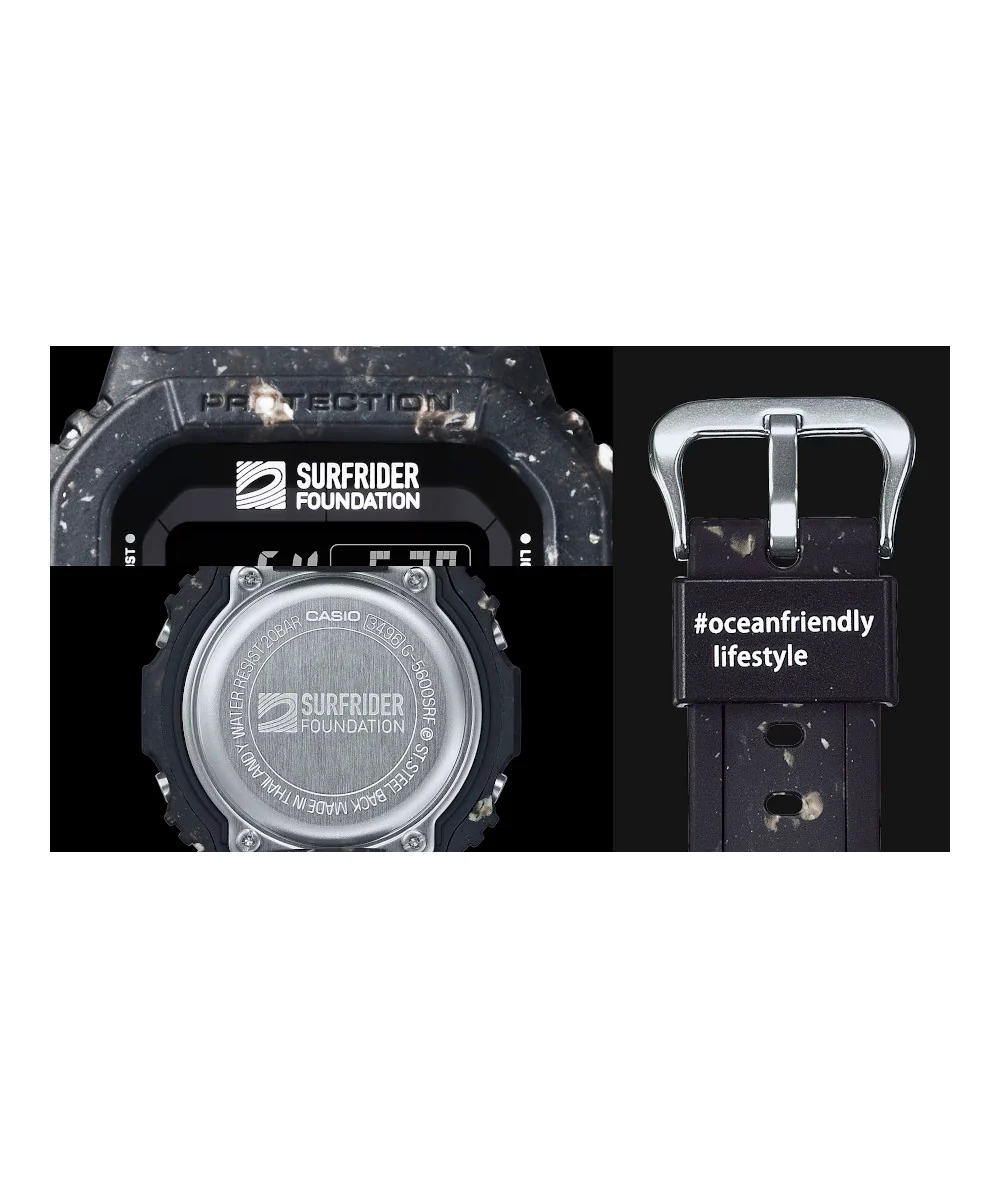 RELOJ CASIO G-SHOCK G-5600SRF-1DR- NEGRO - Image 8