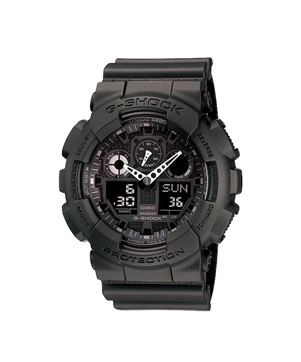RELOJ CASIO G-SHOCK GA-100-1A1DR- NEGRO