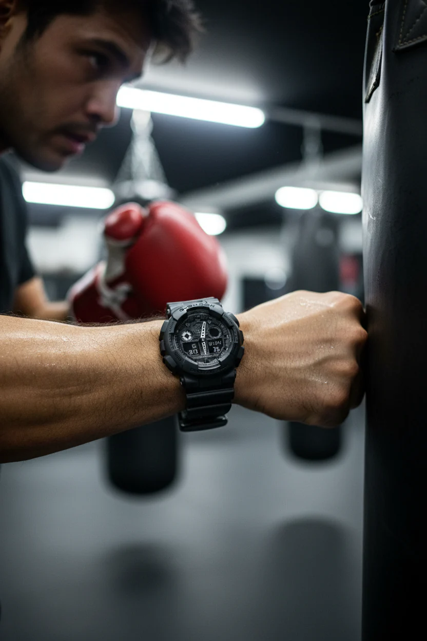 RELOJ CASIO G-SHOCK GA-100-1A1DR- NEGRO - Image 7