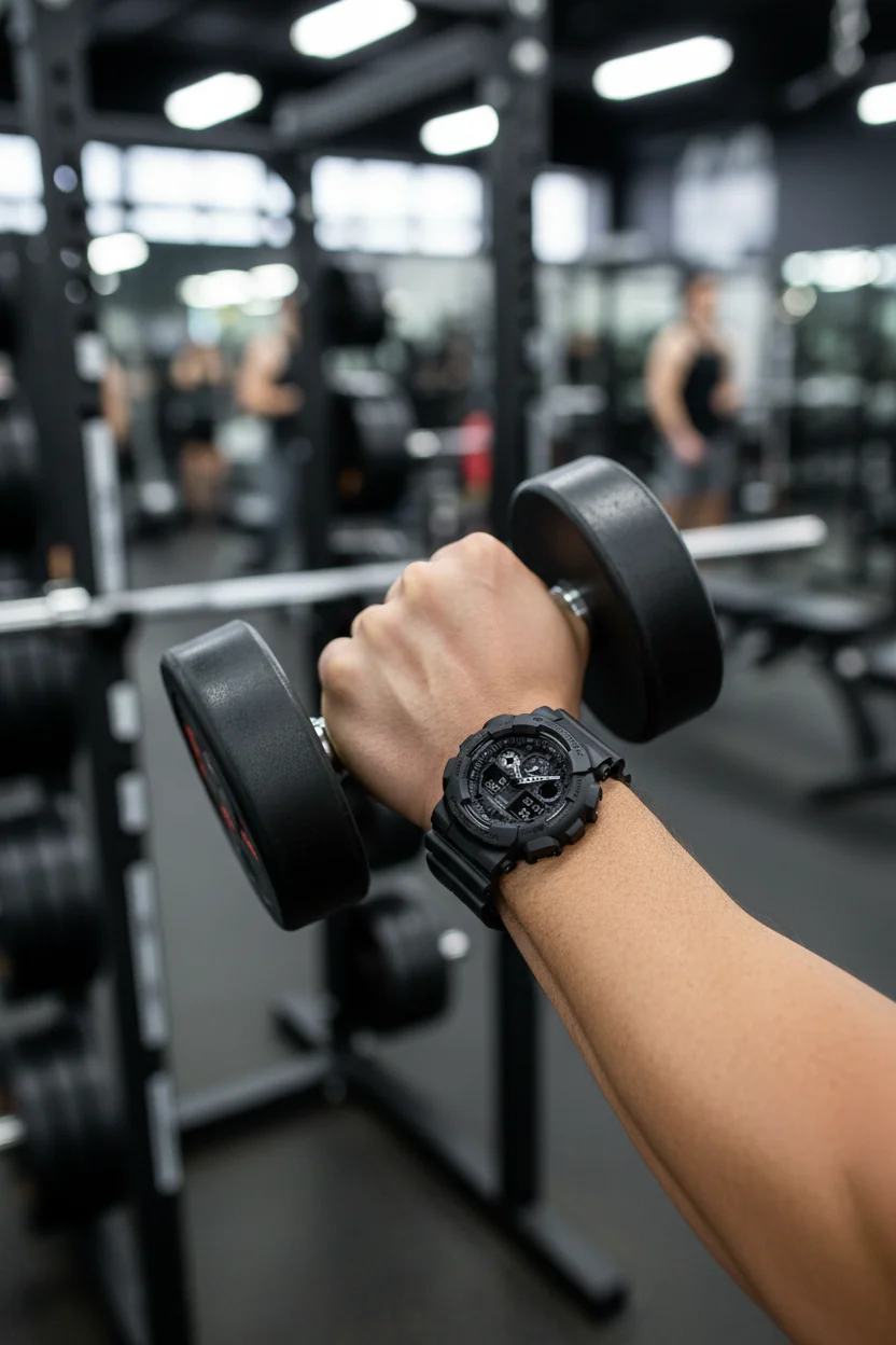 RELOJ CASIO G-SHOCK GA-100-1A1DR- NEGRO - Image 9