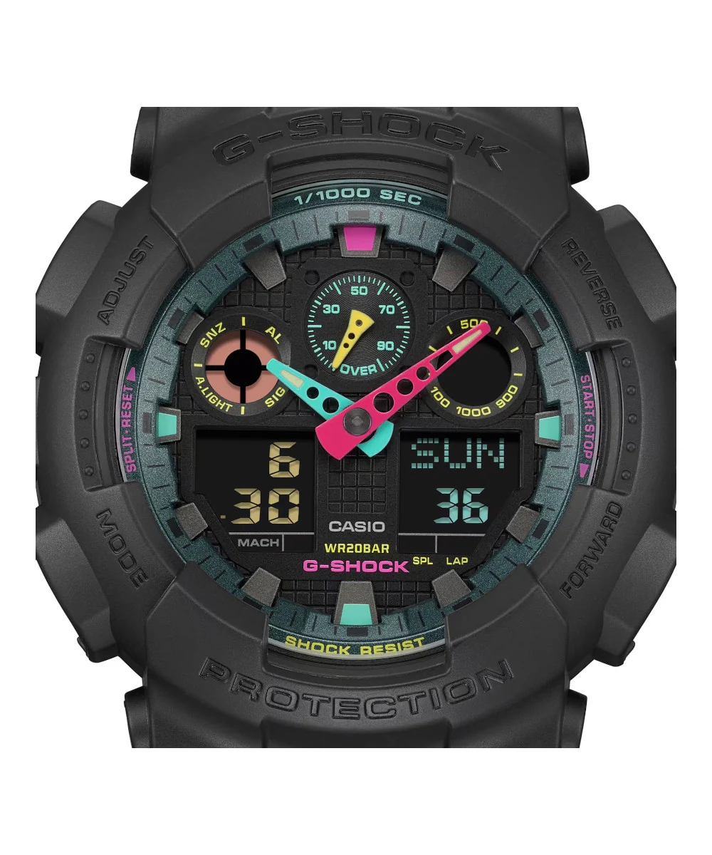 RELOJ CASIO G-SHOCK GA-100MF-1ADR- NEGRO - Image 4