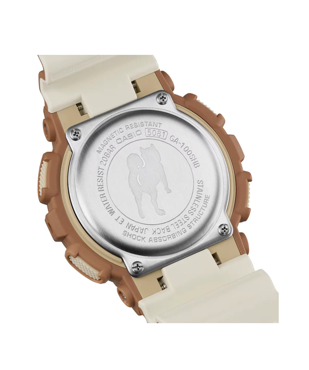 RELOJ CASIO G-SHOCK GA-100SHB-5ADR- CAFÉ - Image 11
