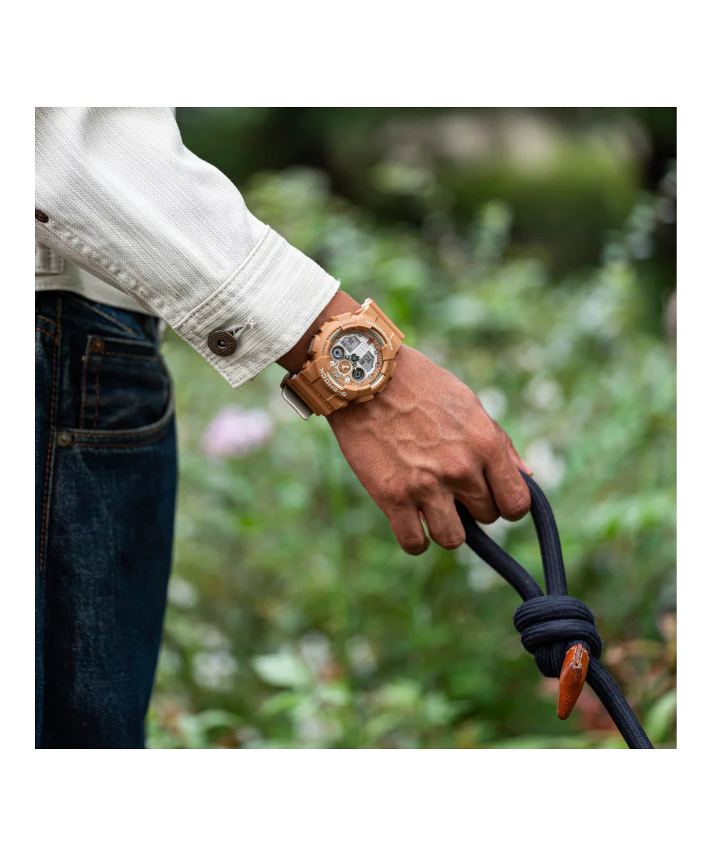 RELOJ CASIO G-SHOCK GA-100SHB-5ADR- CAFÉ - Image 2