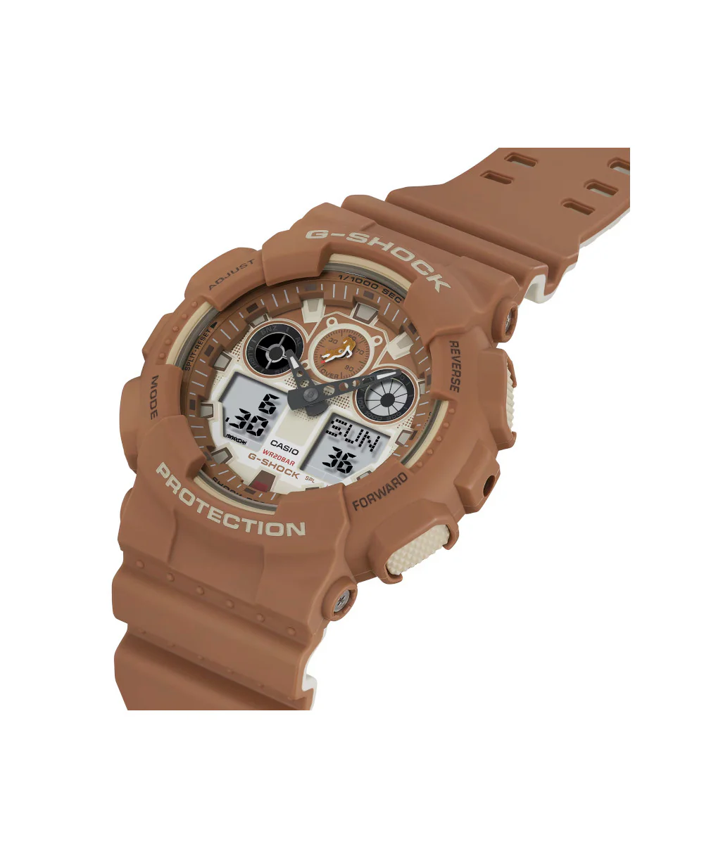 RELOJ CASIO G-SHOCK GA-100SHB-5ADR- CAFÉ - Image 4