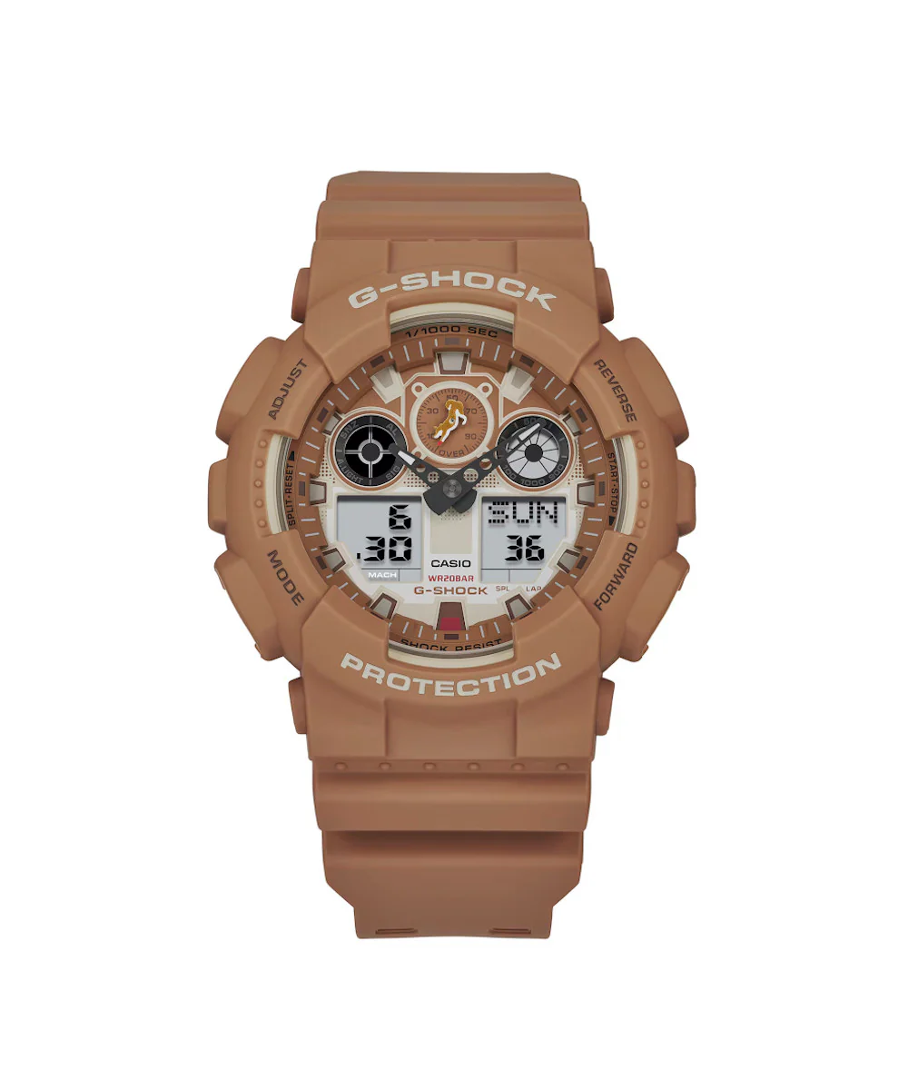 RELOJ CASIO G-SHOCK GA-100SHB-5ADR- CAFÉ - Image 8