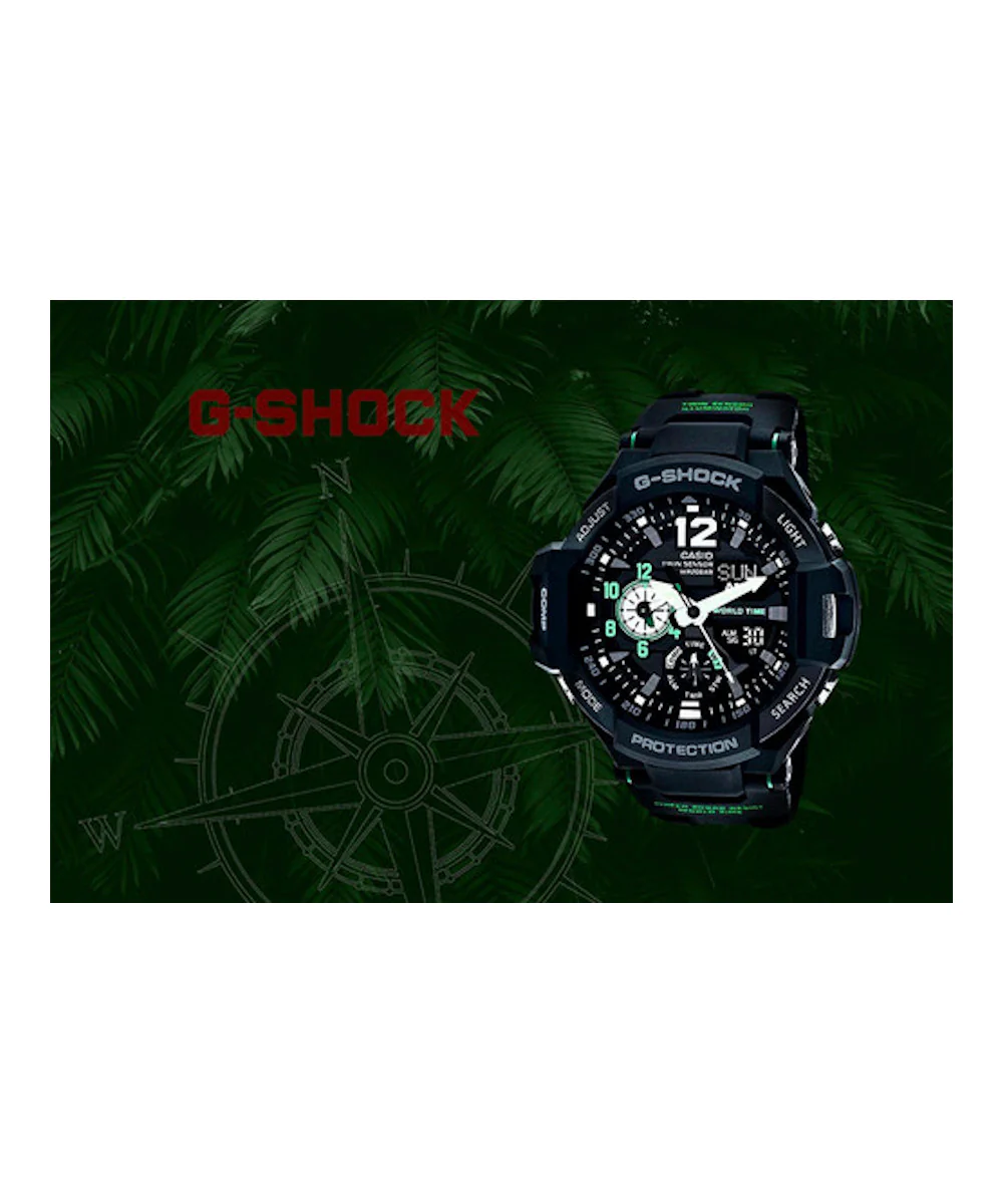 RELOJ CASIO G-SHOCK GA-1100-1A3DR- NEGRO - Image 6