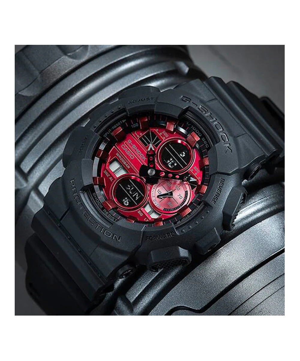 RELOJ CASIO G-SHOCK GA-140AR-1ADR- NEGRO - Image 2