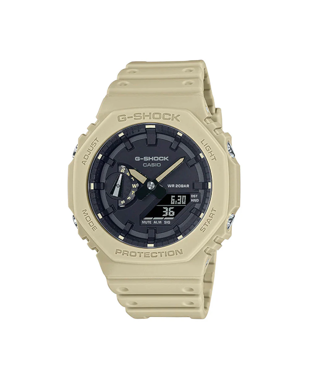RELOJ CASIO G-SHOCK GA-2100-5ADR- CAFÉ
