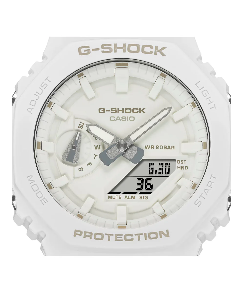RELOJ CASIO G-SHOCK GA-2100-7A7DR- BLANCO - Image 4