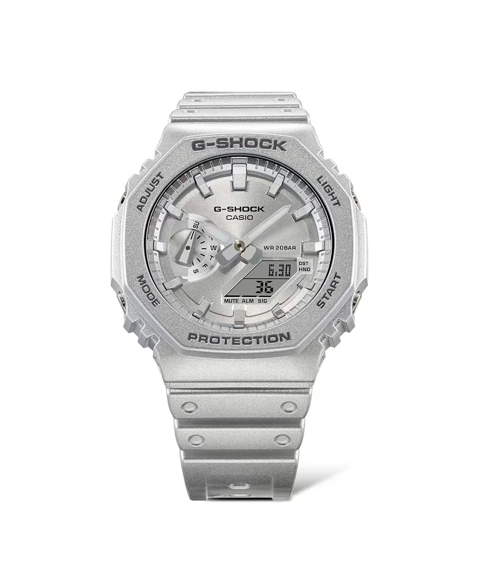 RELOJ CASIO G-SHOCK GA-2100FF-8ADR- PLATEADO - Image 4