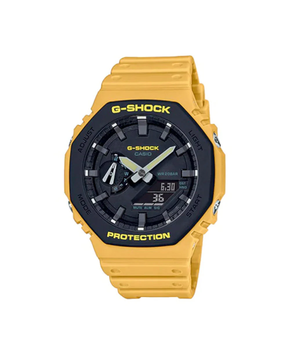 RELOJ CASIO G-SHOCK GA-2110SU-9ADR- AMARILLO