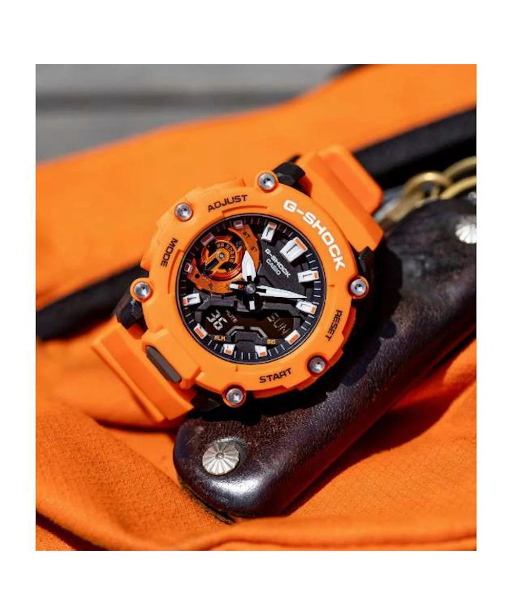 RELOJ CASIO G-SHOCK GA-2200M-4ADR- NARANJADO - Image 8