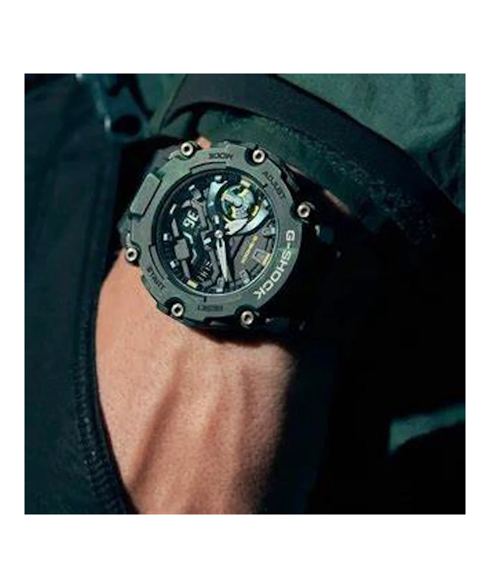 RELOJ CASIO G-SHOCK GA-2200MFR-3ADR- VERDE - Image 2