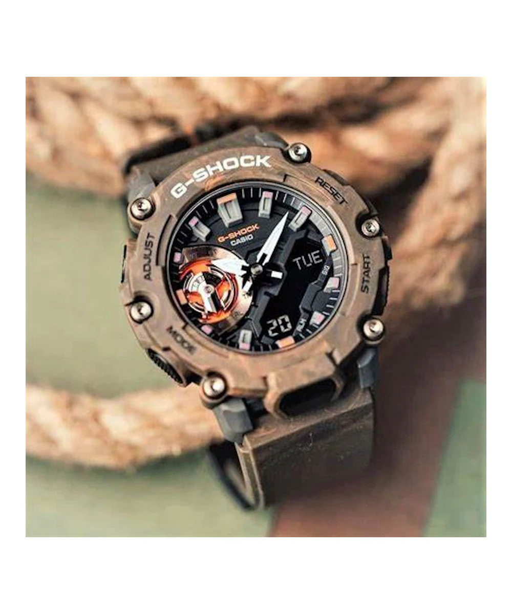 RELOJ CASIO G-SHOCK GA-2200MFR-5ADR- CAFÉ - Image 2