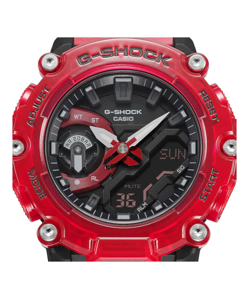 RELOJ CASIO G-SHOCK GA-2200SKL-4ADR- ROJO - Image 3
