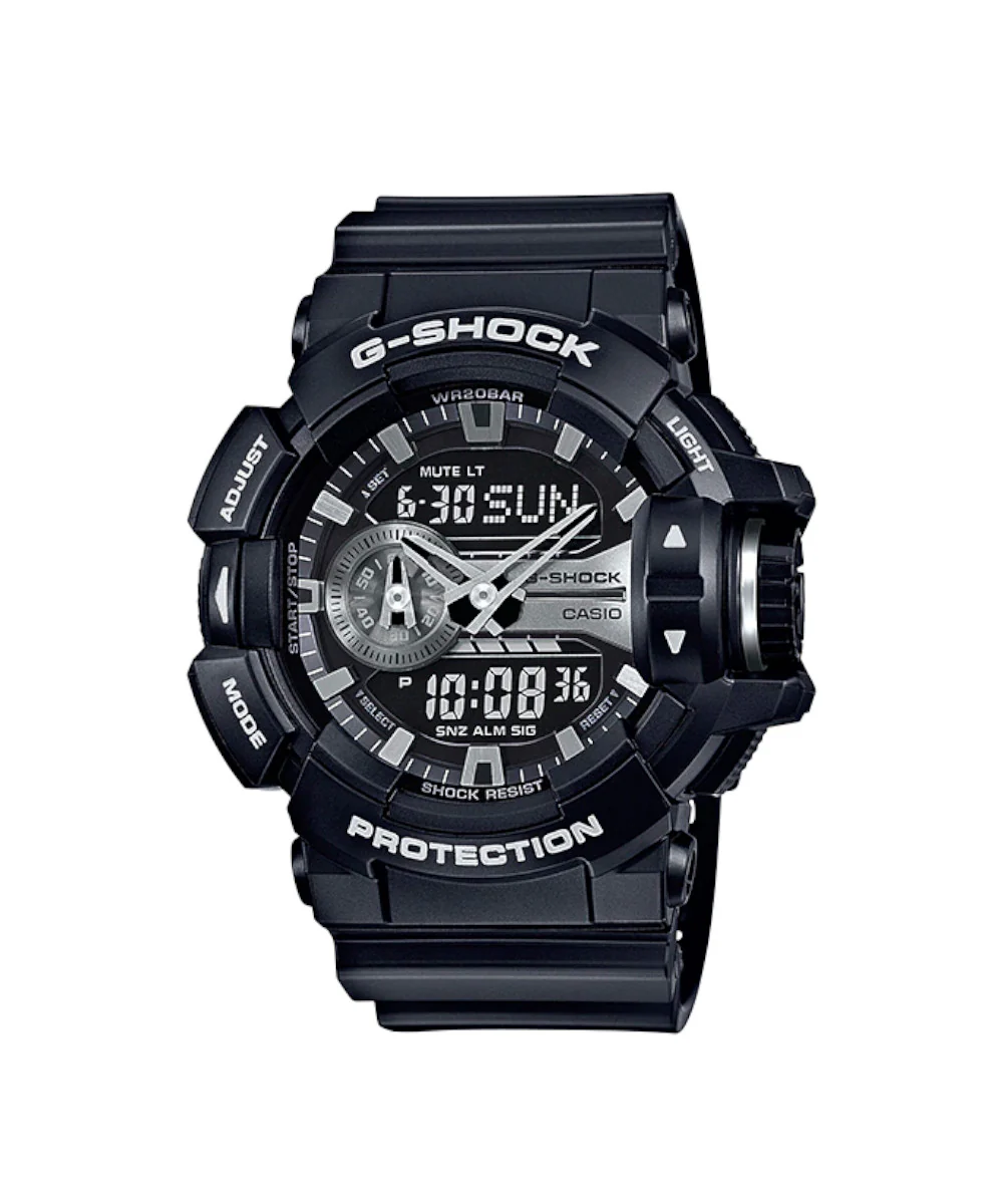 RELOJ CASIO G-SHOCK GA-400GB-1ADR- NEGRO