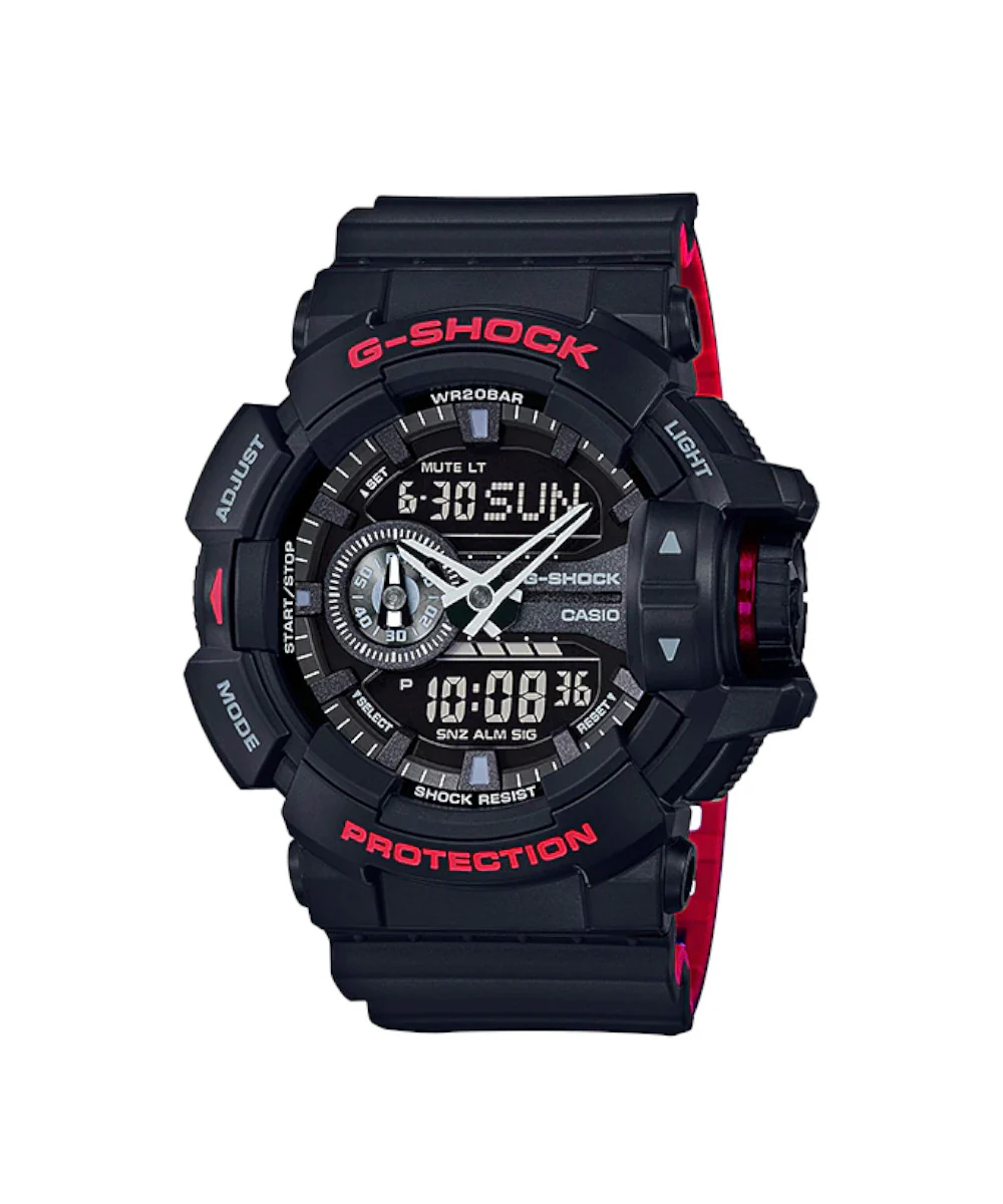 RELOJ CASIO G-SHOCK GA-400HR-1ADR- NEGRO