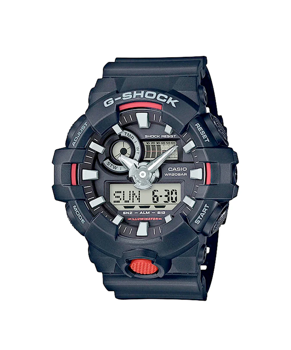 RELOJ CASIO G-SHOCK GA-700-1ADR- NEGRO