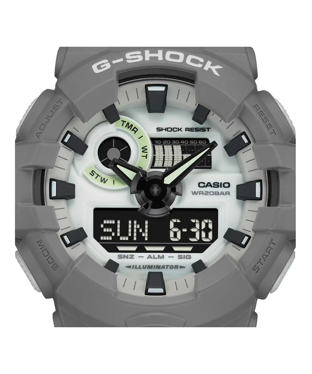 RELOJ CASIO G-SHOCK GA-700HD-8ADR- GRIS - Image 4