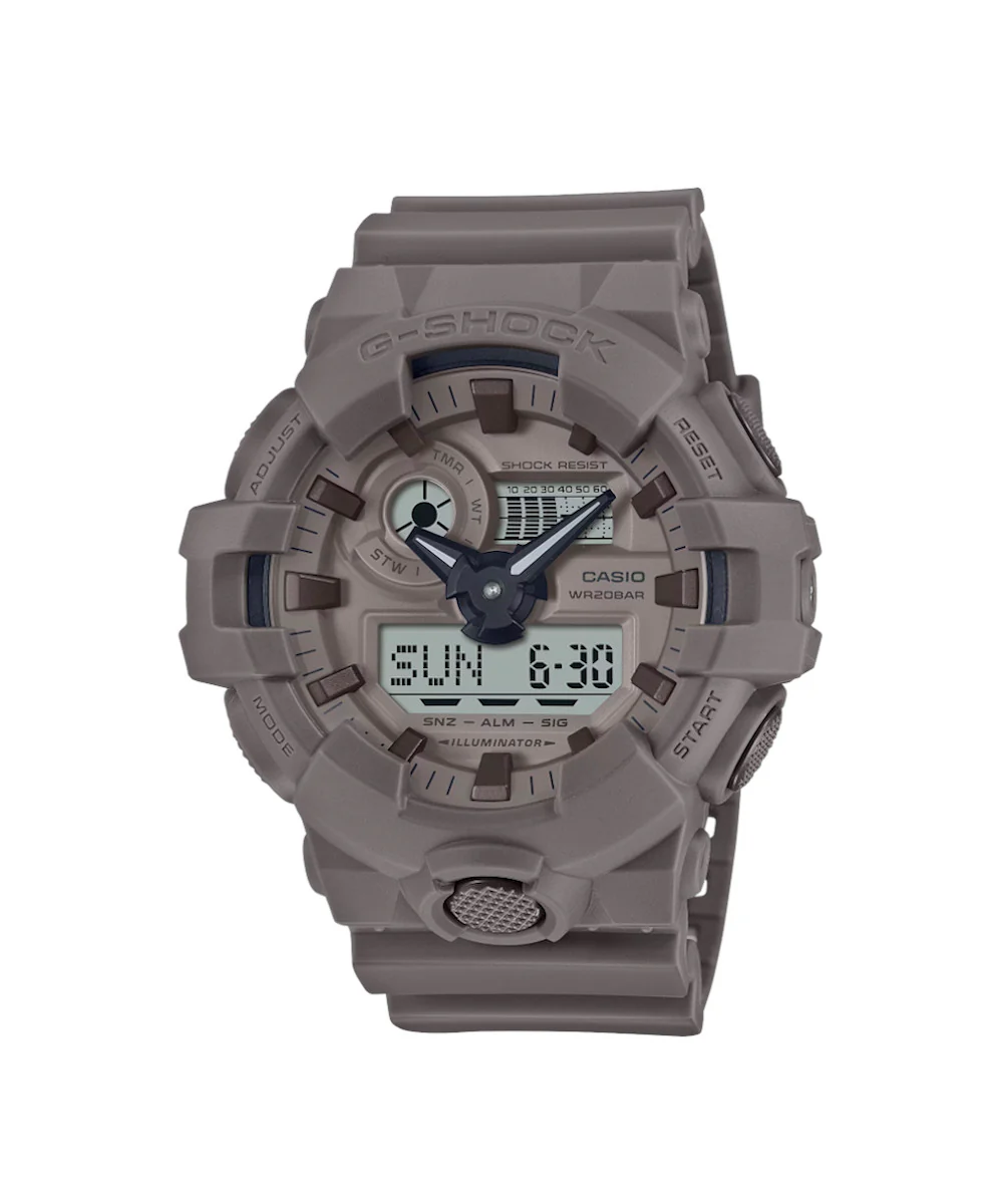RELOJ CASIO G-SHOCK GA-700NC-5ADR- CAFÉ