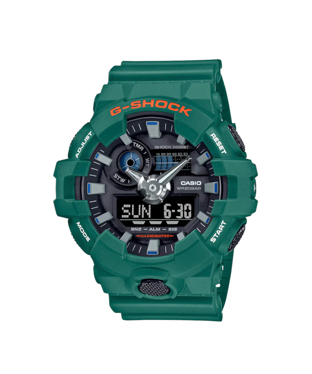 RELOJ CASIO G-SHOCK GA-700SC-3ADR- VERDE