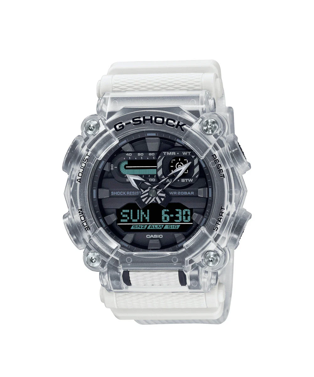 RELOJ CASIO G-SHOCK GA-900SKL-7ADR- BLANCO