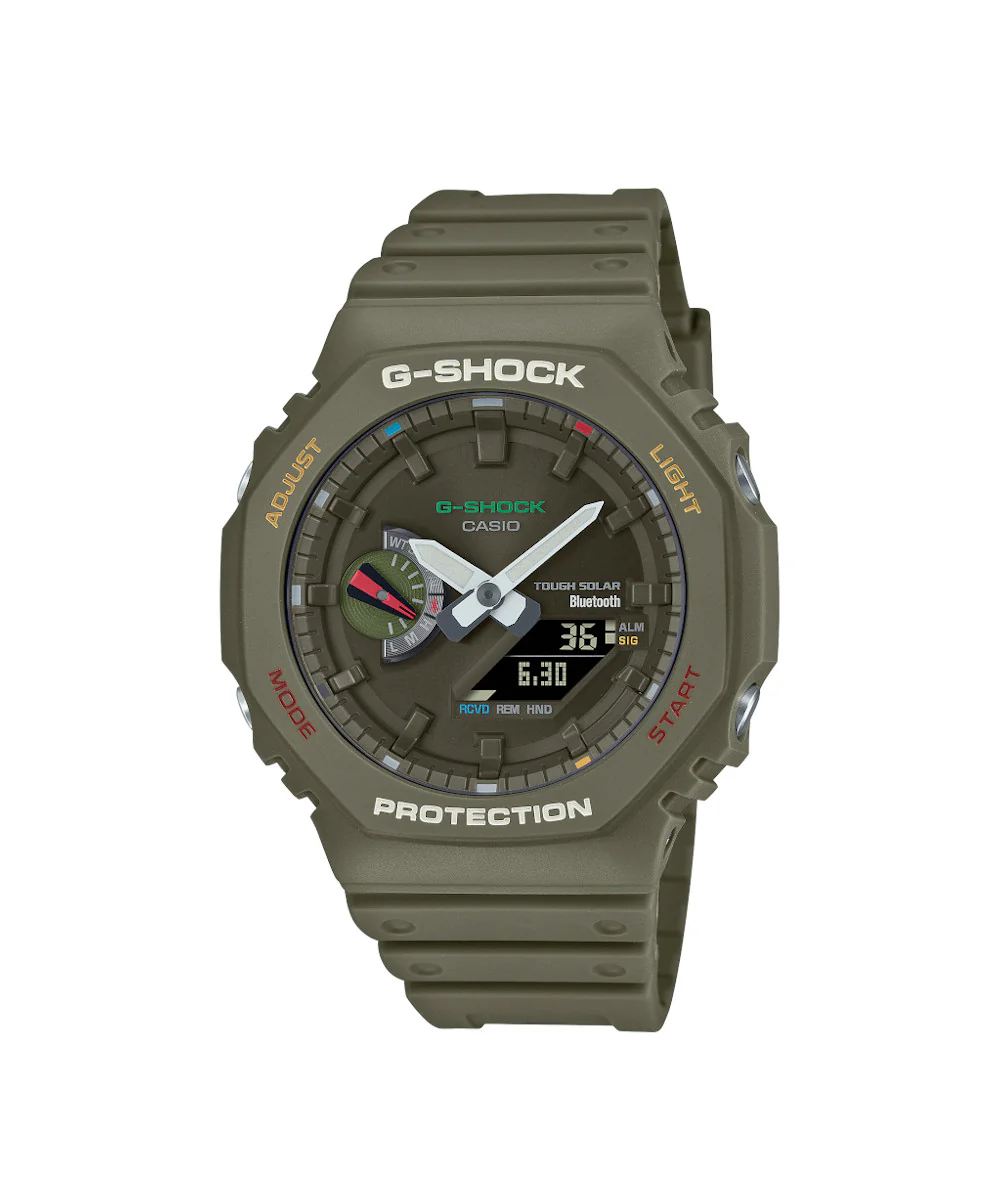 RELOJ CASIO G-SHOCK GA-B2100FC-3ADR- VERDE