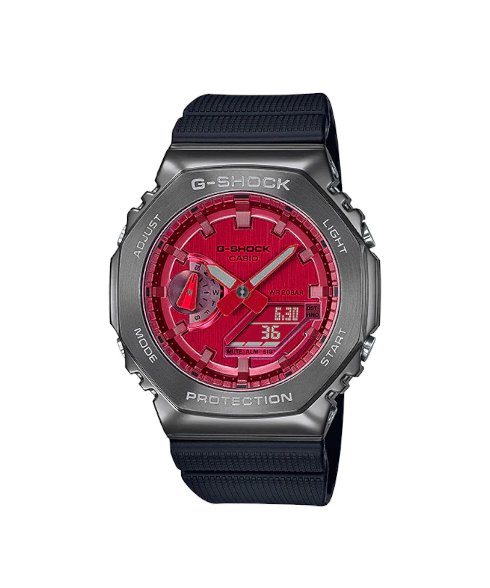 RELOJ CASIO G-SHOCK GM-2100B-4ADR- ROJO