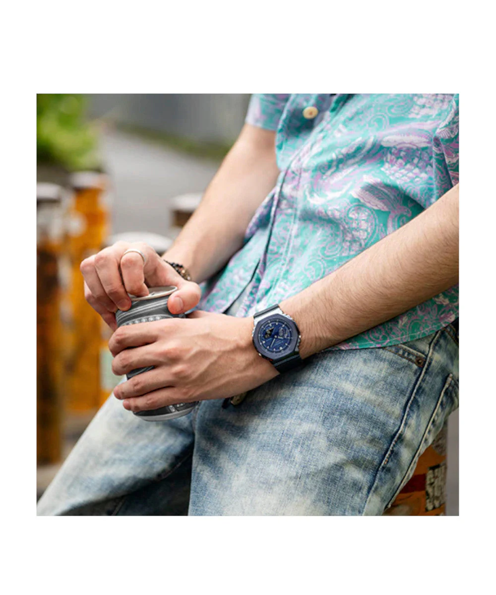RELOJ CASIO G-SHOCK GM-2100N-2ADR- AZUL - Image 3
