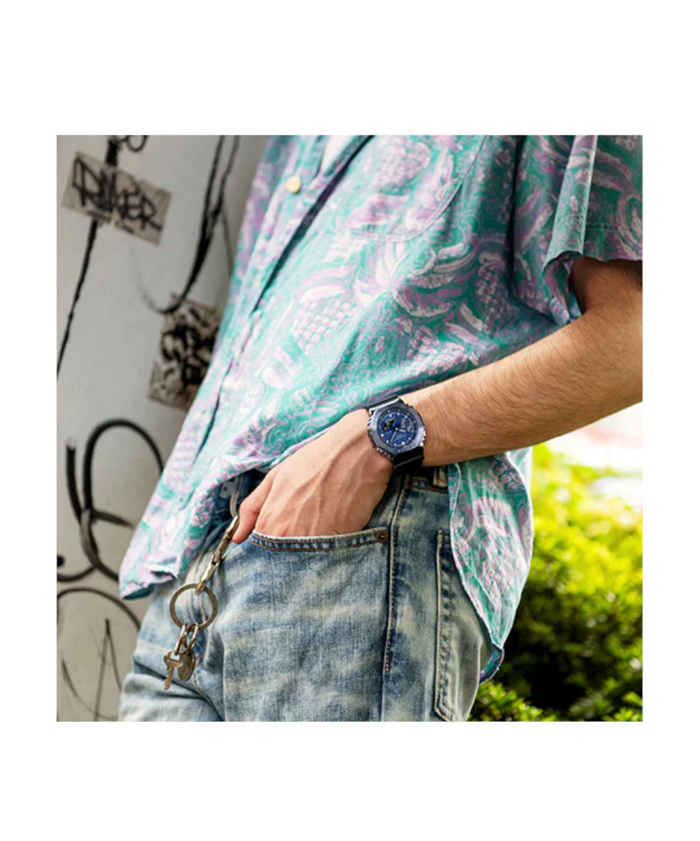 RELOJ CASIO G-SHOCK GM-2100N-2ADR- AZUL - Image 4