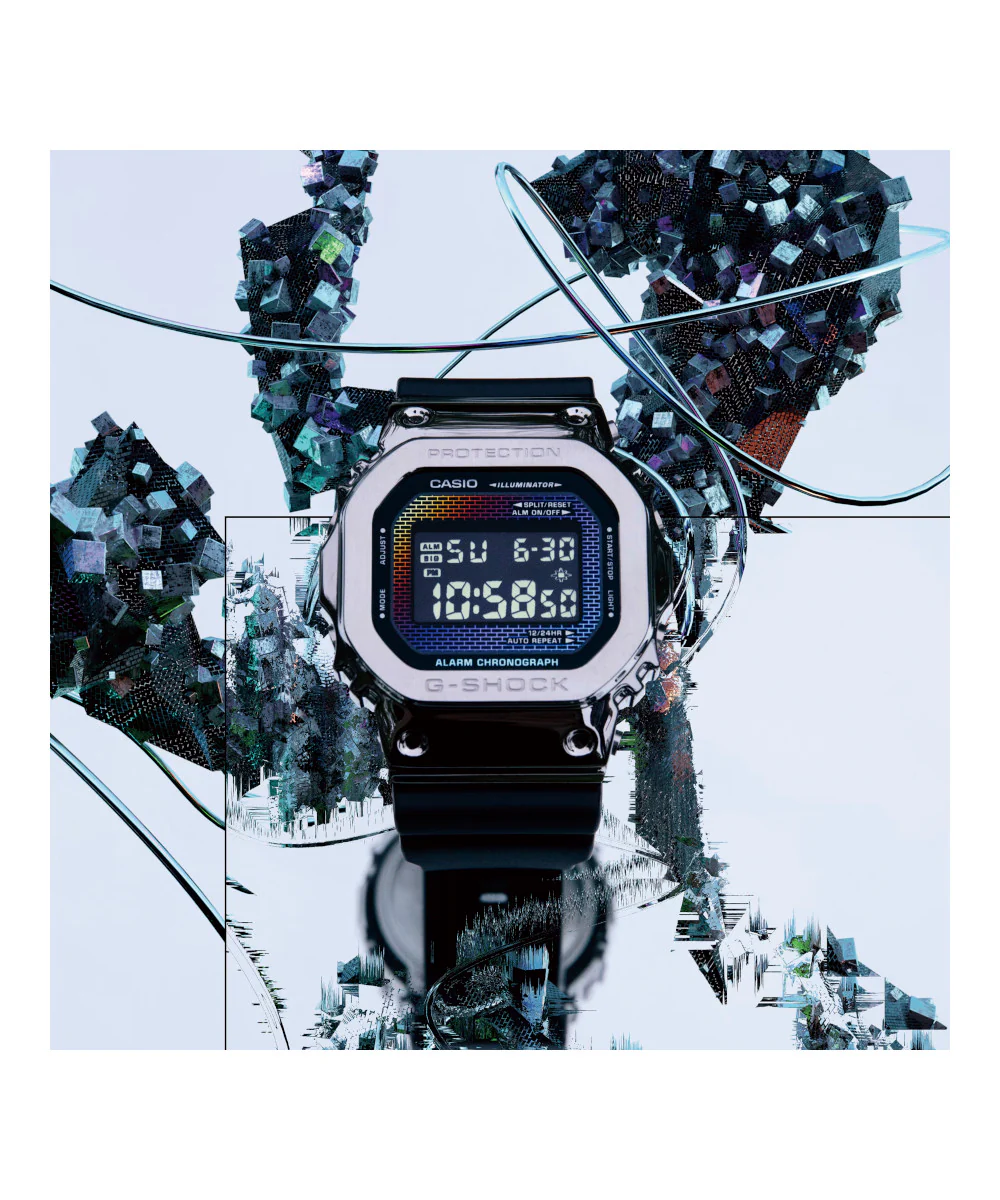 RELOJ CASIO G-SHOCK GM-5600RW-1DR- NEGRO - Image 3