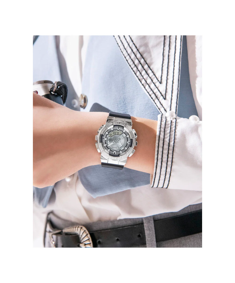 RELOJ PARA MUJER CASIO G-SHOCK GM-S110-1ADR -GRIS - Image 2