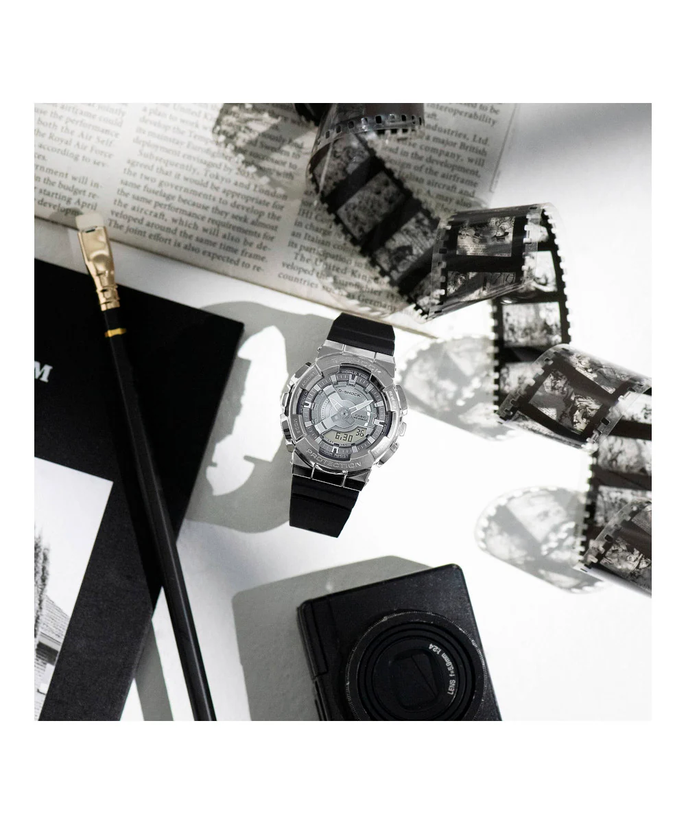 RELOJ PARA MUJER CASIO G-SHOCK GM-S110-1ADR -GRIS - Image 4