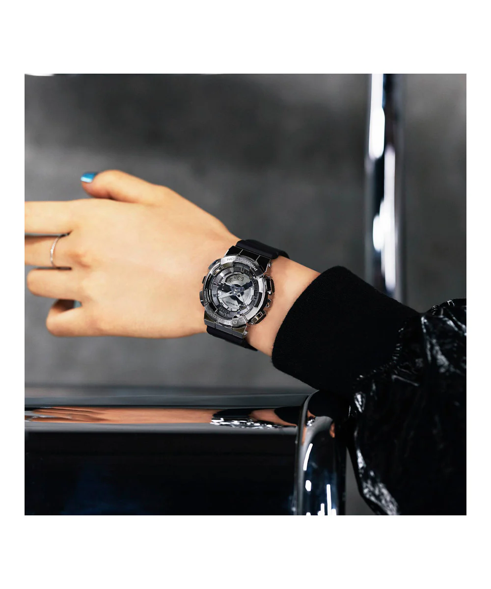 RELOJ PARA MUJER CASIO G-SHOCK GM-S110-1ADR -GRIS - Image 5