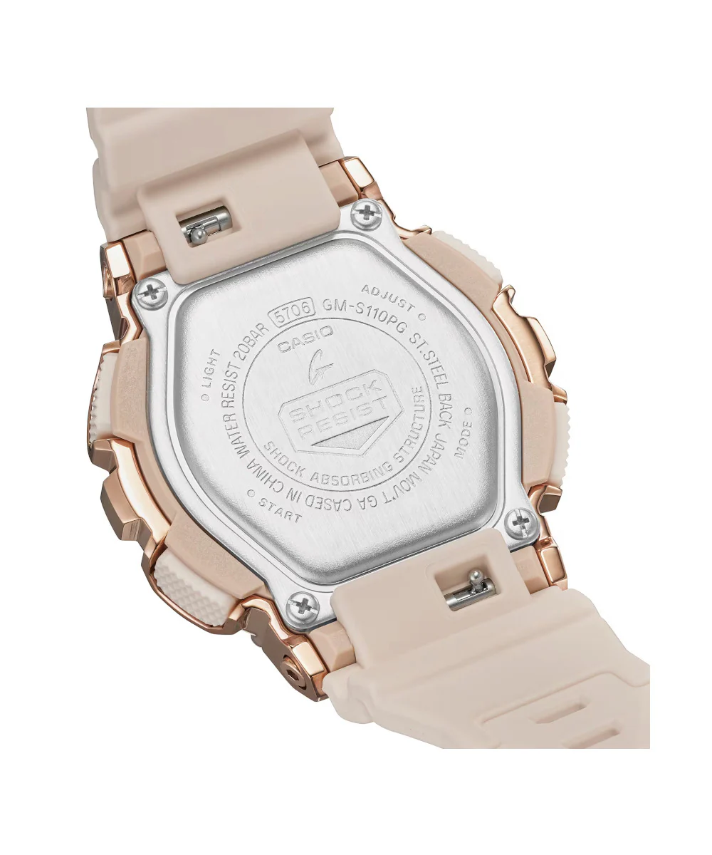 RELOJ PARA MUJER CASIO G-SHOCK  GM-S110PG-4ADR -ROSADO - Image 10