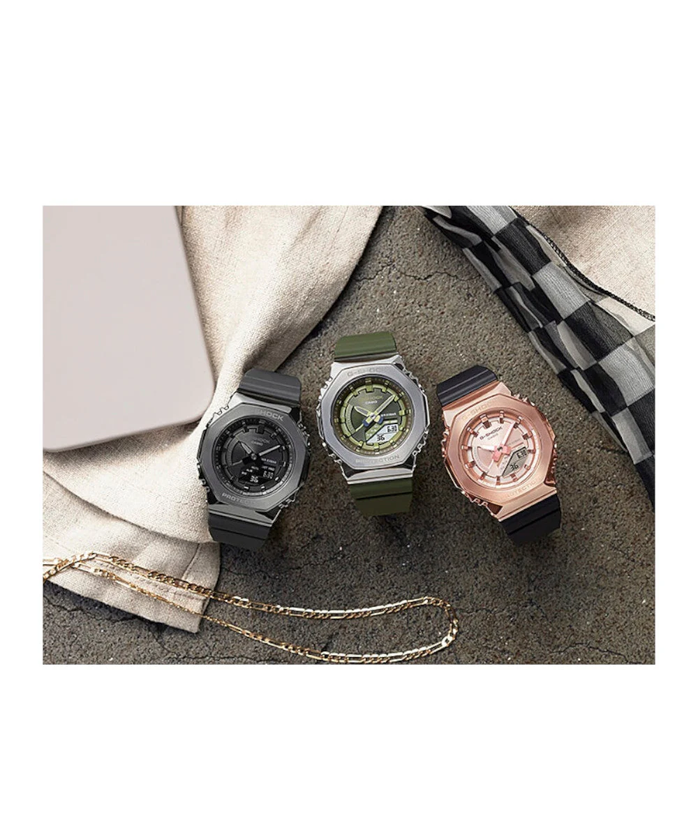 RELOJ PARA MUJER CASIO G-SHOCK GM-S2100B-8ADR -GRIS - Image 11