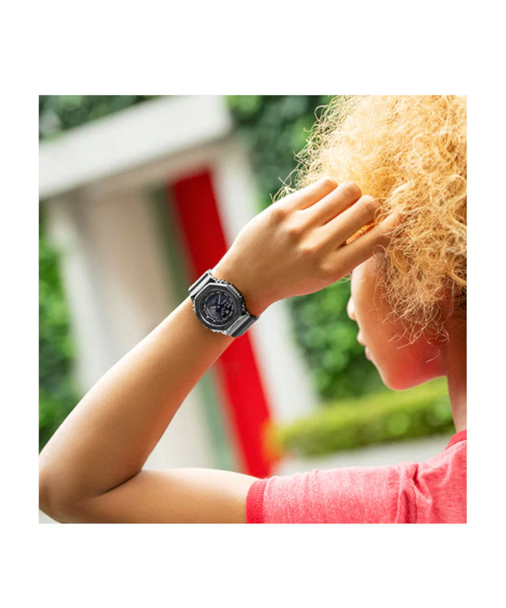 RELOJ PARA MUJER CASIO G-SHOCK GM-S2100B-8ADR -GRIS - Image 9