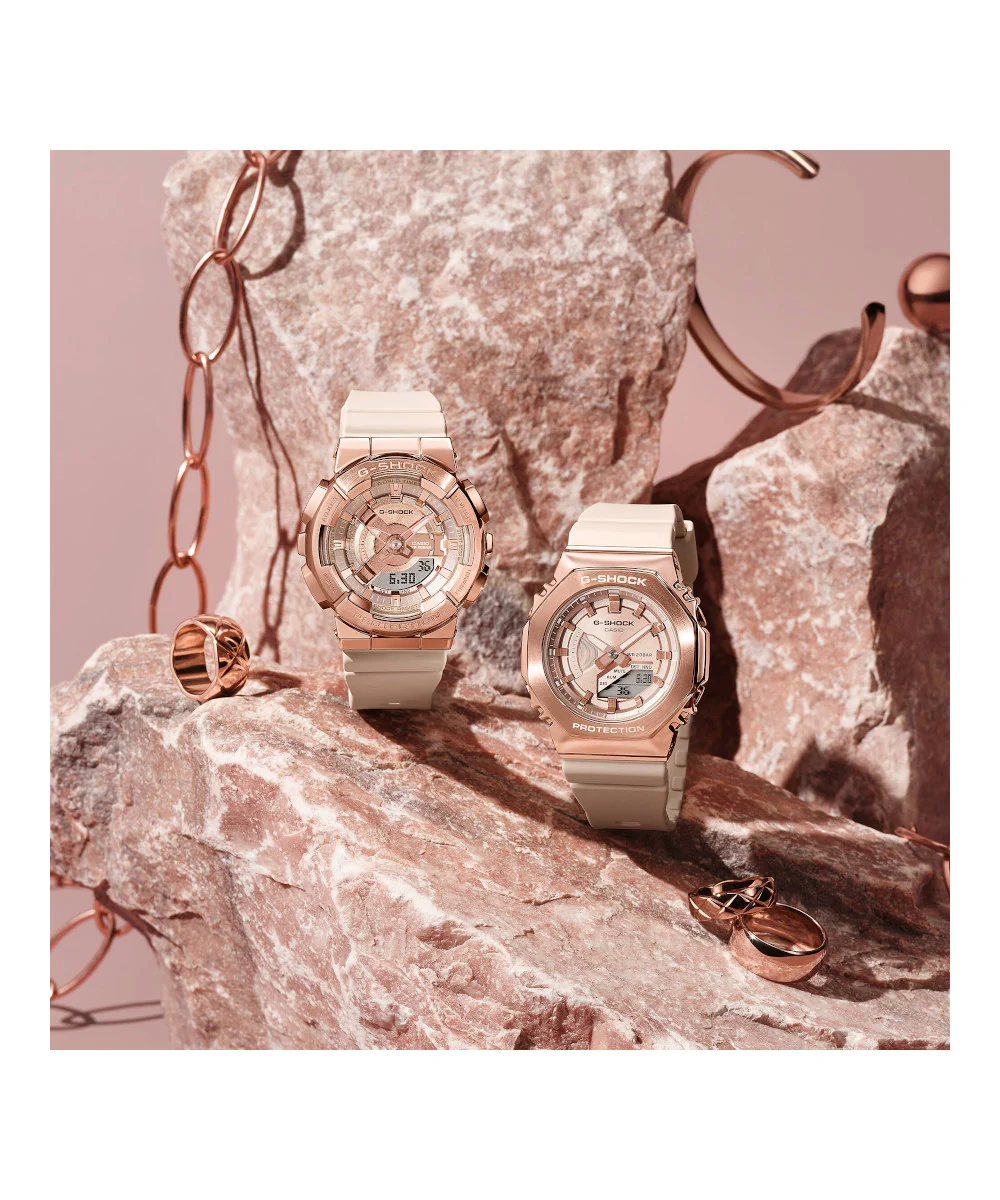 RELOJ PARA MUJER CASIO G-SHOCK  GM-S2100PG-4ADR -ROSADO - Image 10